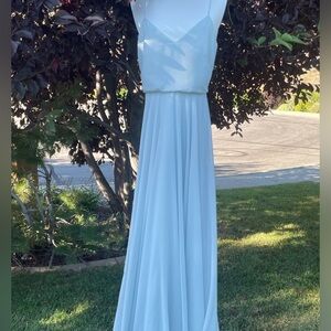 Jenny Yoo “Inesse” dress in Serenity Blue